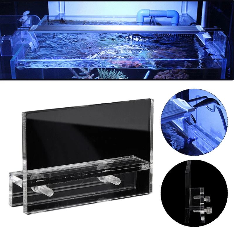 Aquarium Fish Elevator - Şeffaf akrilik balık tankı Led ışık
