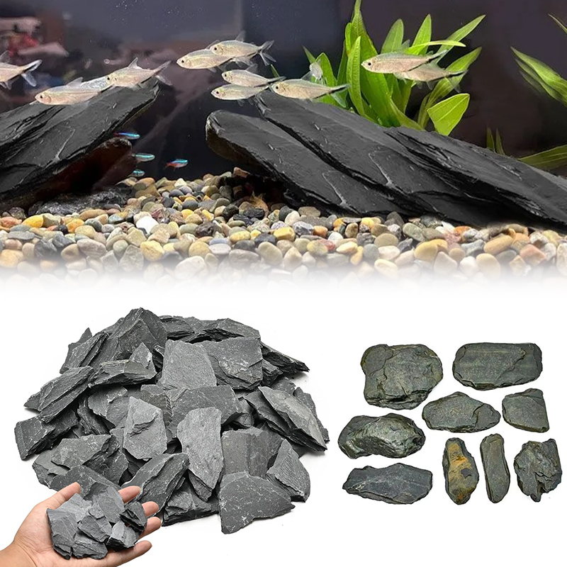 Aquarium Fish Types - 500/1000g Balık Tankı Peyzaj Taş Seti