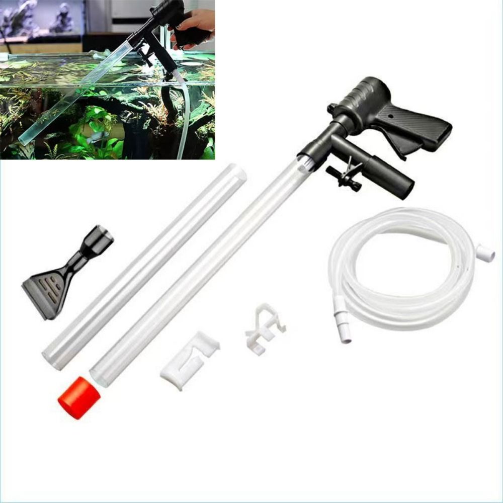 Gravel Vacuum Cleaner - Yarı Otomatik Akvaryum Su Değiştirici Ayarlanabilir