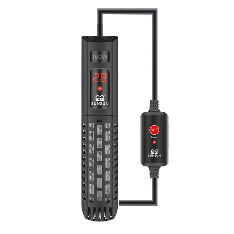 Aquarium Fish Uk - Akvaryum Isıtma Çubuğu LCD Ekran Otomatik