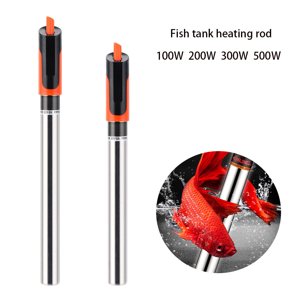 Aquarium Fish Uk - Akvaryum Isıtıcı Çubuğu Paslanmaz Çelik Ayarlanabilir