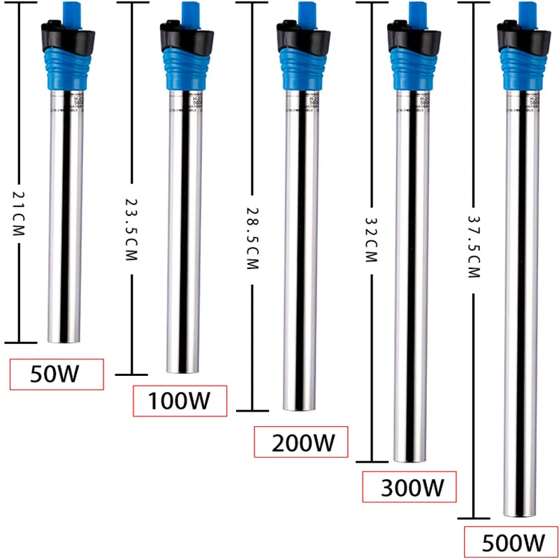 Aquarium Fish Uk - 50W/100W/200W/300W/500W dalgıç akvaryum ısıtıcı balık tankı