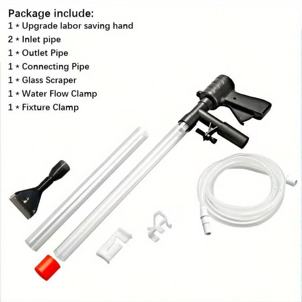 Yarı Otomatik Akvaryum Su Deği - Gravel Vacuum Cleaner incelemesi ve fiyatı