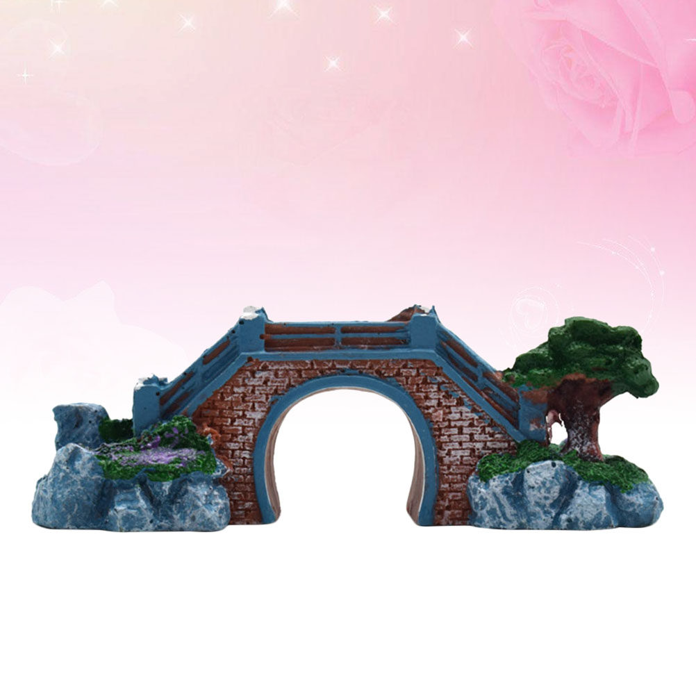 Balık Tankı Reçine Köprü Dekor - Aquarium Fish Bridge incelemesi ve fiyatı
