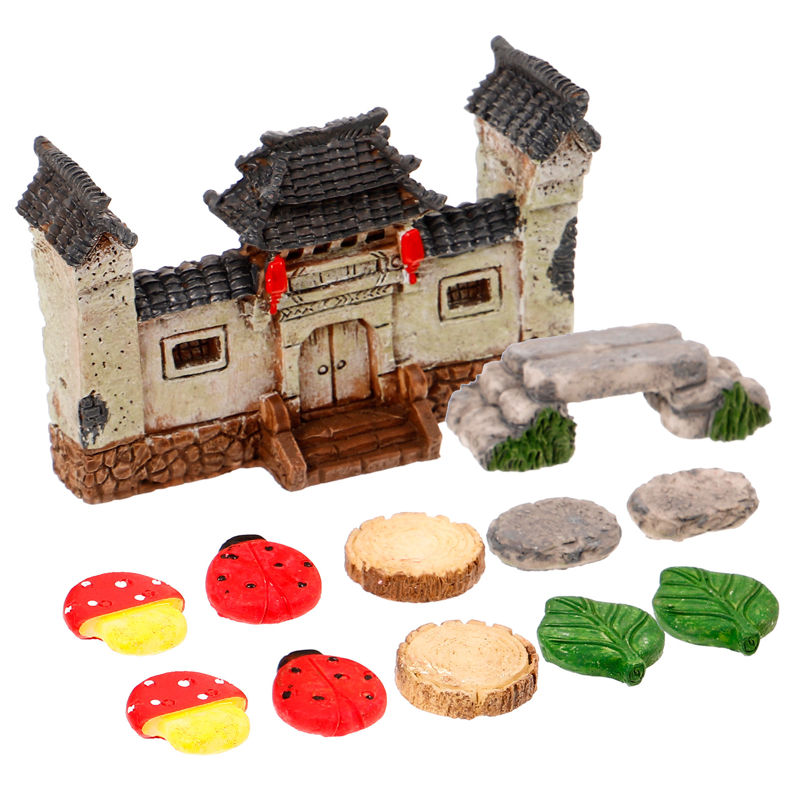 1 Set Minyatür Mantar Bonsai D - Aquarium Fish Bridge incelemesi ve fiyatı