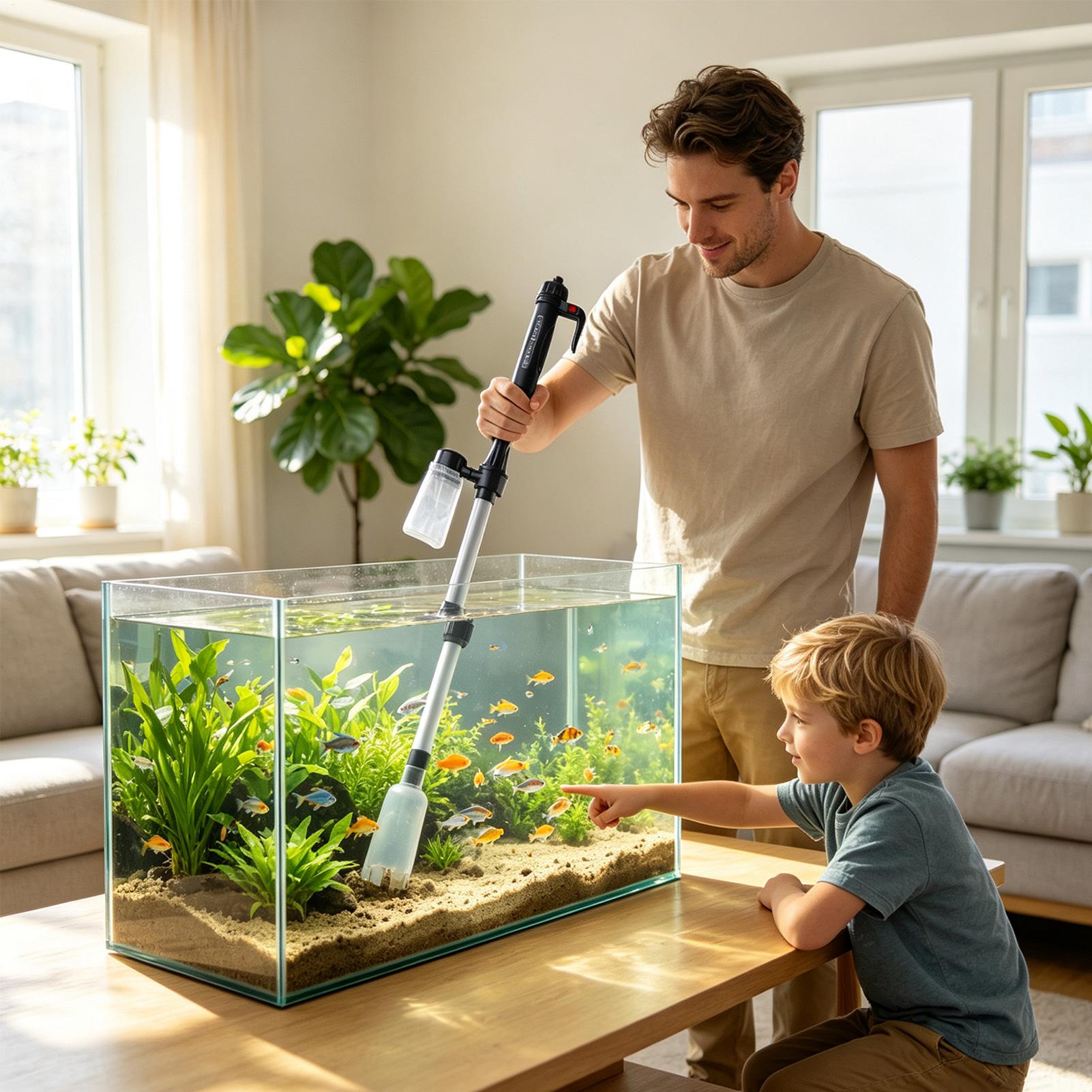 Akvaryum Vakum Çakıl Temizleyi - Gravel Vacuum Cleaner incelemesi ve fiyatı