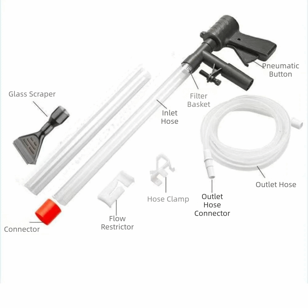 Yarı Otomatik Akvaryum Su Deği - Gravel Vacuum Cleaner incelemesi ve fiyatı