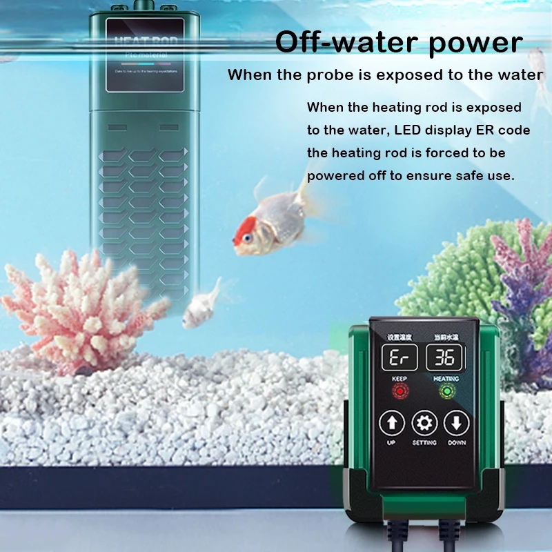 Ayarlanabilir su ısıtıcı çubuk - Aquarium Fish Uk incelemesi ve fiyatı