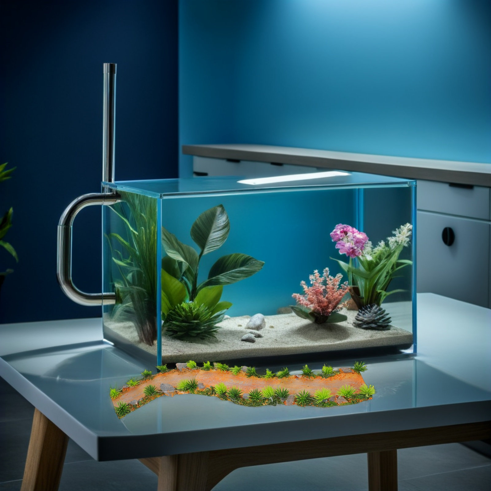 3 Adet Akvaryum Bahçe Yolu Hey - Aquarium Fish Bridge incelemesi ve fiyatı